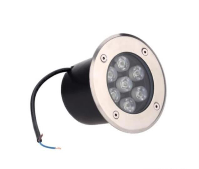 Spot de jardin encastré en inox — luminaire extérieur étanche (vue 6) - Nesty