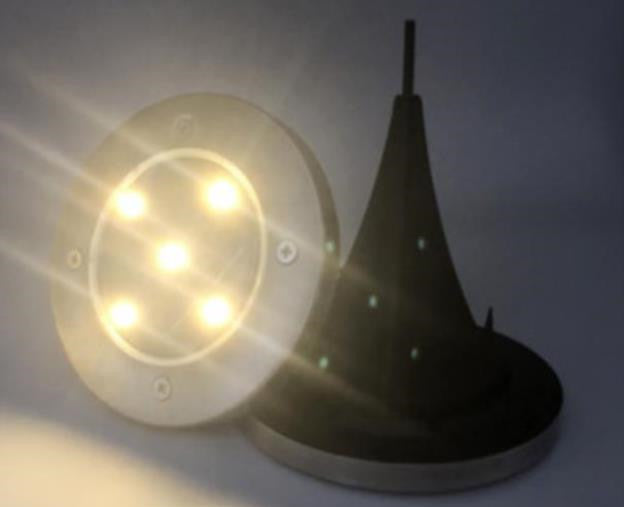 Spot de jardin encastré en inox — luminaire extérieur étanche (vue 7) - Nesty