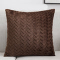 Housse de coussin en flanelle torsadée Nesty - Déco cosy (vue 12)