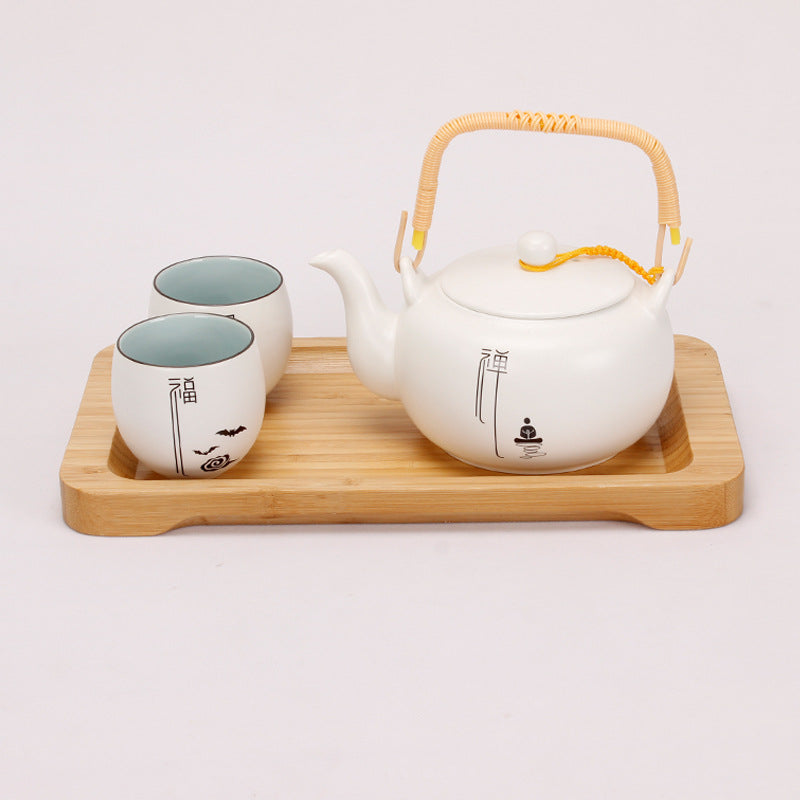Plateau rectangulaire en bambou Nesty - Style japandi (vue 5)