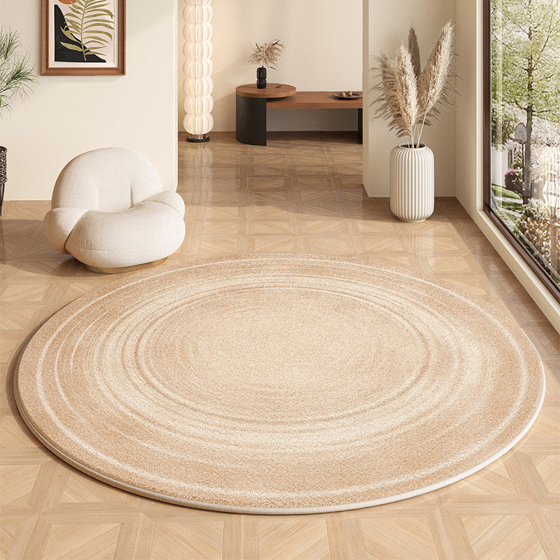 Tapis rond imprimé motif graphique Nesty - Antitache (vue 13)