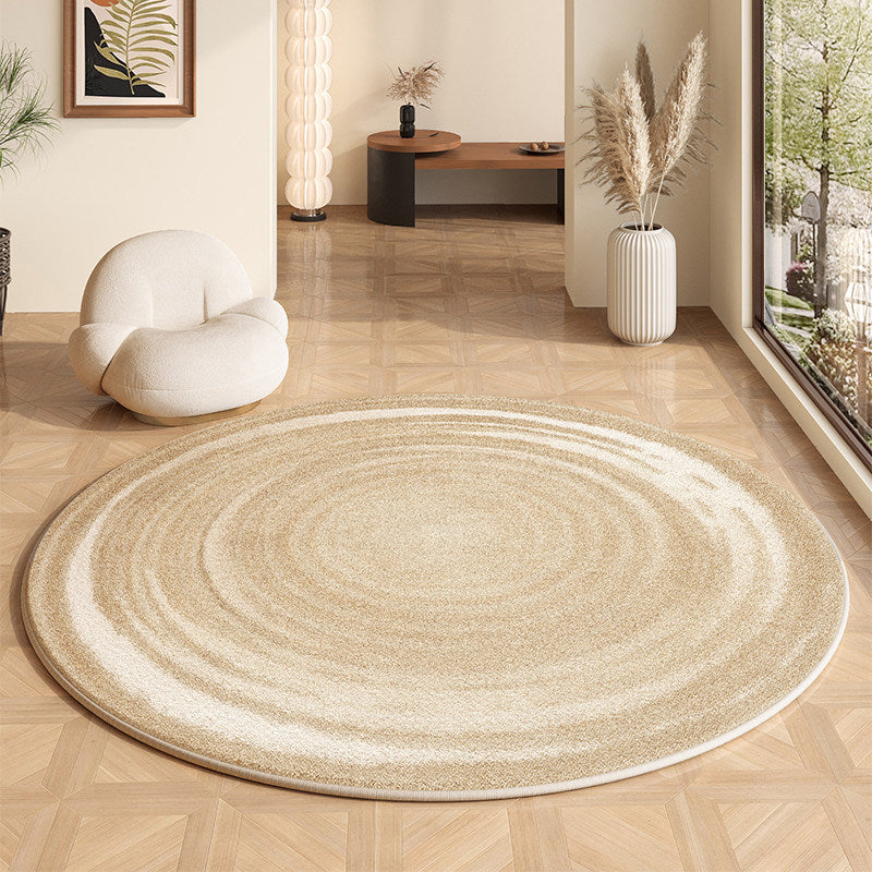 Tapis rond imprimé motif graphique Nesty - Antitache (vue 14)