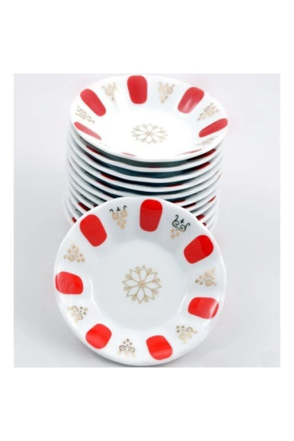 Set de soucoupes en mélamine, tradition turque, lot de 6 (vue 5) - Nesty