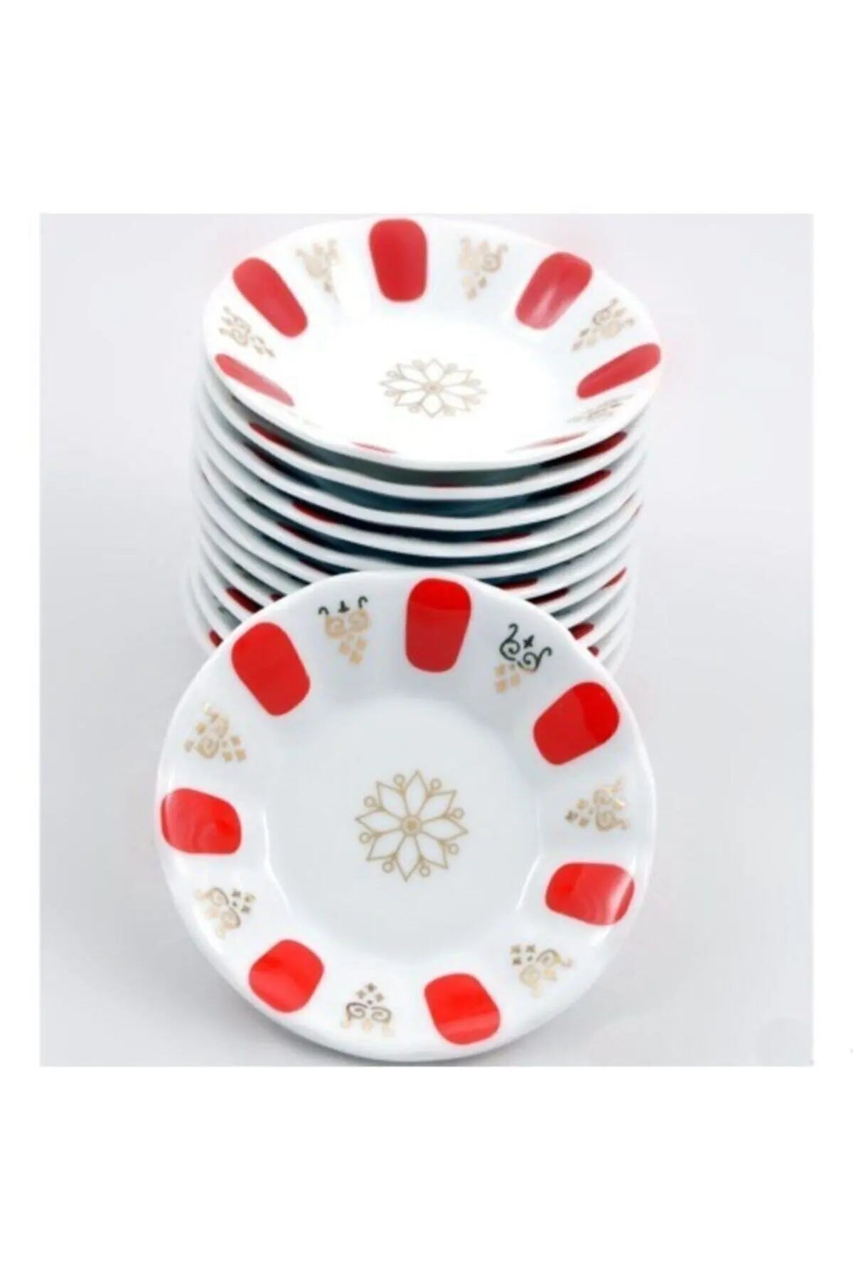 Set de soucoupes en mélamine, tradition turque, lot de 6 (vue 5) - Nesty