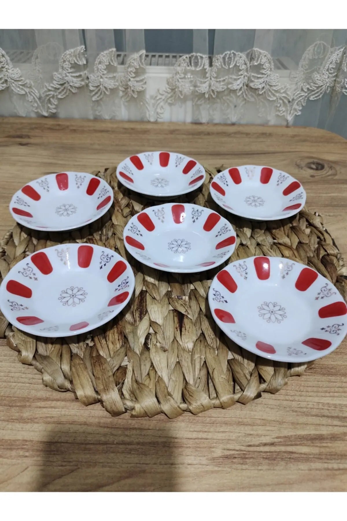 Set de soucoupes en mélamine, tradition turque, lot de 6 (vue 6) - Nesty