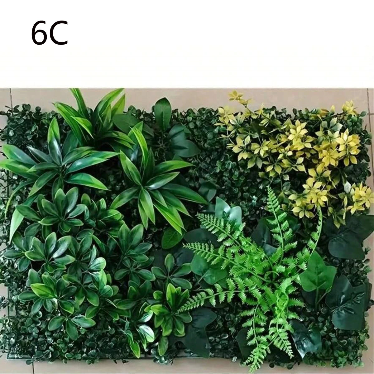 Panneau mural végétal artificiel Nesty - Déco pour jardin et terrasse (vue 9)