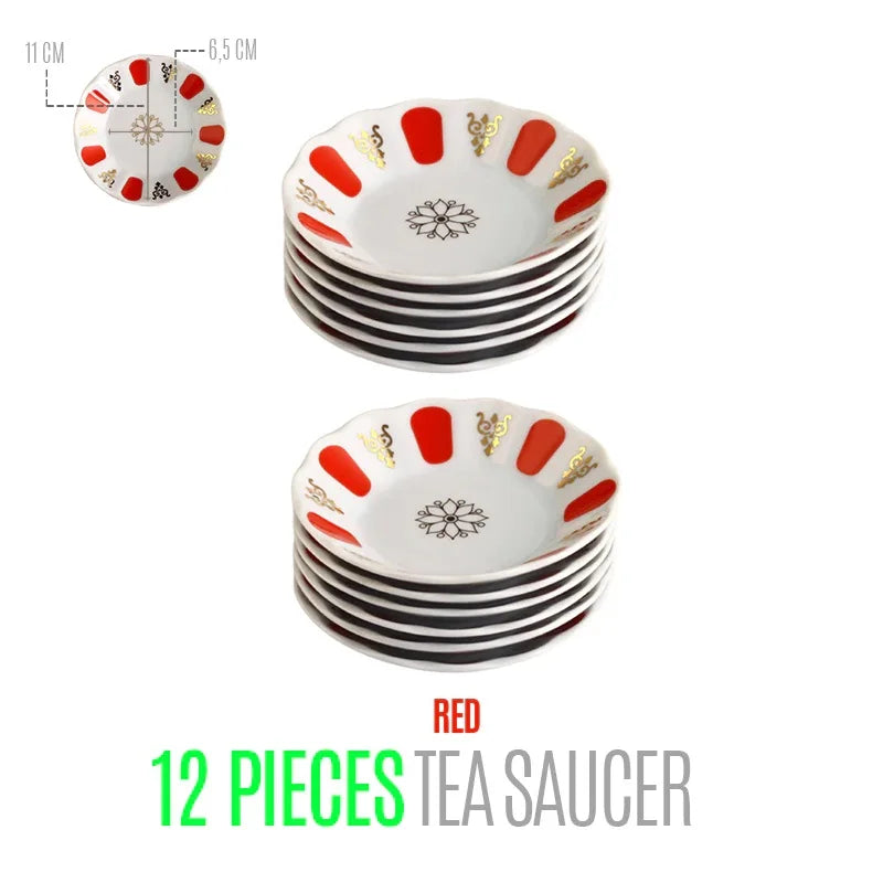 Set de soucoupes en mélamine, tradition turque, lot de 6 - Nesty (vue 8)