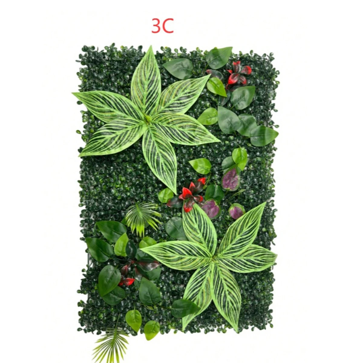 Panneau mural végétal artificiel Nesty - Déco pour jardin et terrasse (vue 11)