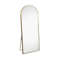 Miroir psyché doré — cadre aluminium, 164 x 54 cm (vue 6) - Nesty