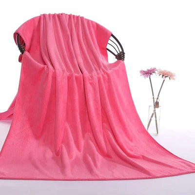 Grande serviette en microfibre épaisse — 150 x 200 cm - Nesty (vue 8)