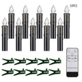 Bougie LED sans flamme Nesty - Mèche noire, télécommande incluse (vue 13)