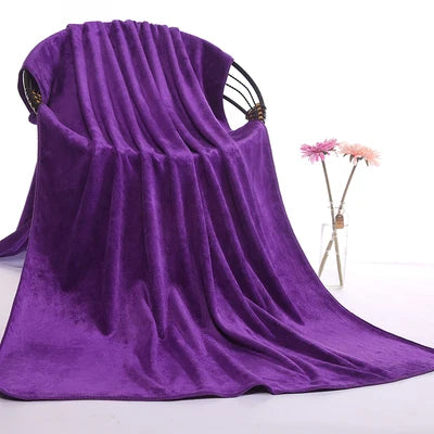 Grande serviette en microfibre épaisse — 150 x 200 cm - Nesty (vue 15)