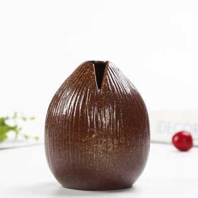 Petit vase en céramique esprit zen, style japonisant - Nesty (vue 8)