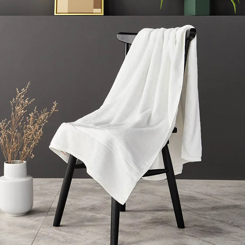 Set de serviettes en coton égyptien — bain et visage, à rayures - Nesty (vue 22)