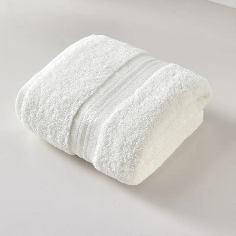 Set de serviettes en coton égyptien — bain et visage, à rayures - Nesty (vue 11)