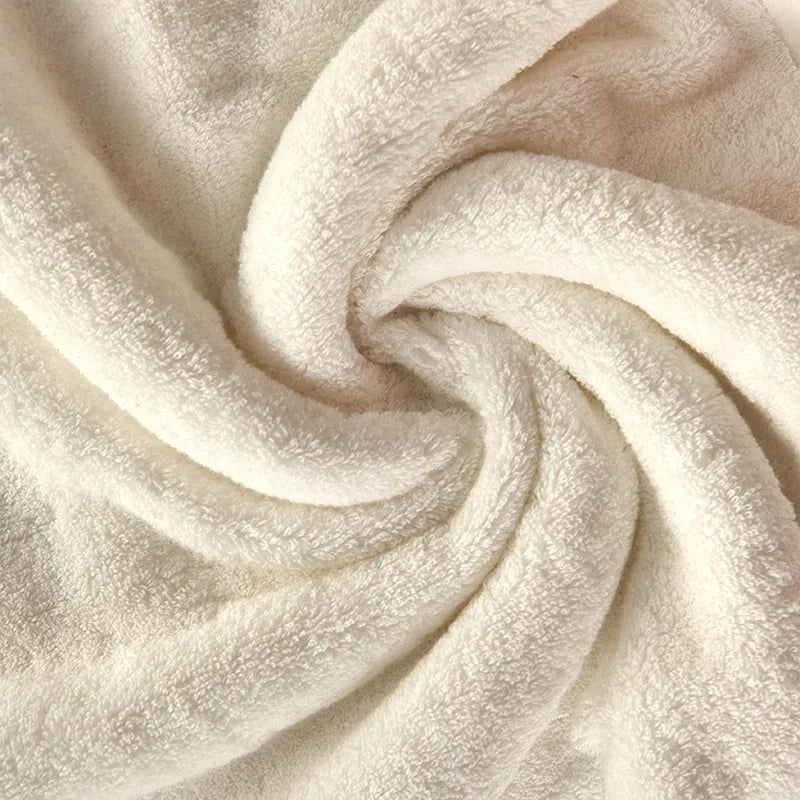 Set de serviettes en coton égyptien — bain et visage, à rayures - Nesty (vue 6)