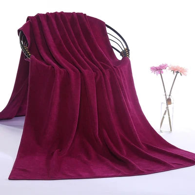 Grande serviette en microfibre épaisse — 150 x 200 cm - Nesty (vue 10)