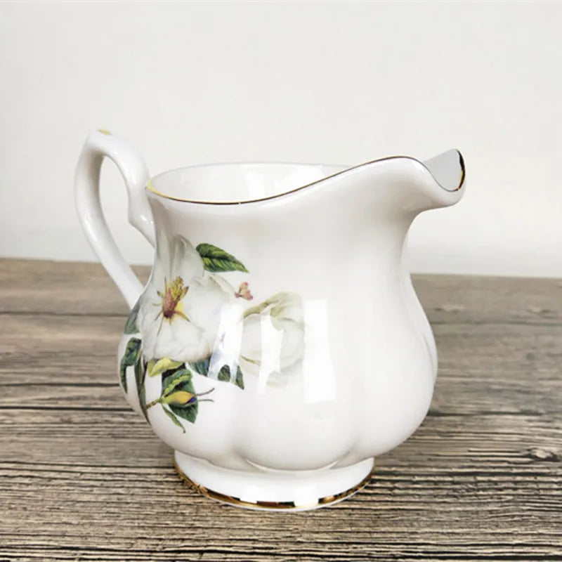Pot à lait en porcelaine fine, style européen, 170ml (vue 6) - Nesty