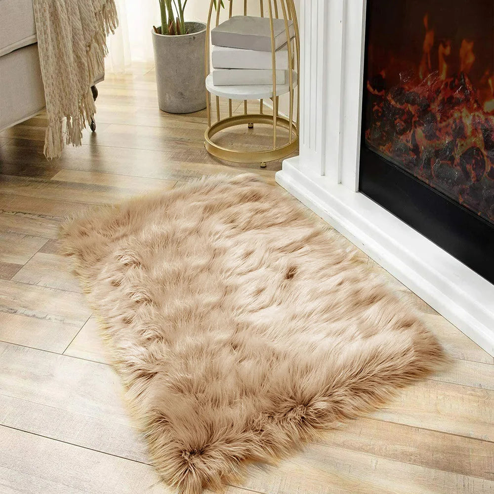 Tapis tie-dye antidérapant Nesty - Tapis lavable pour chambre d'enfant (vue 8)