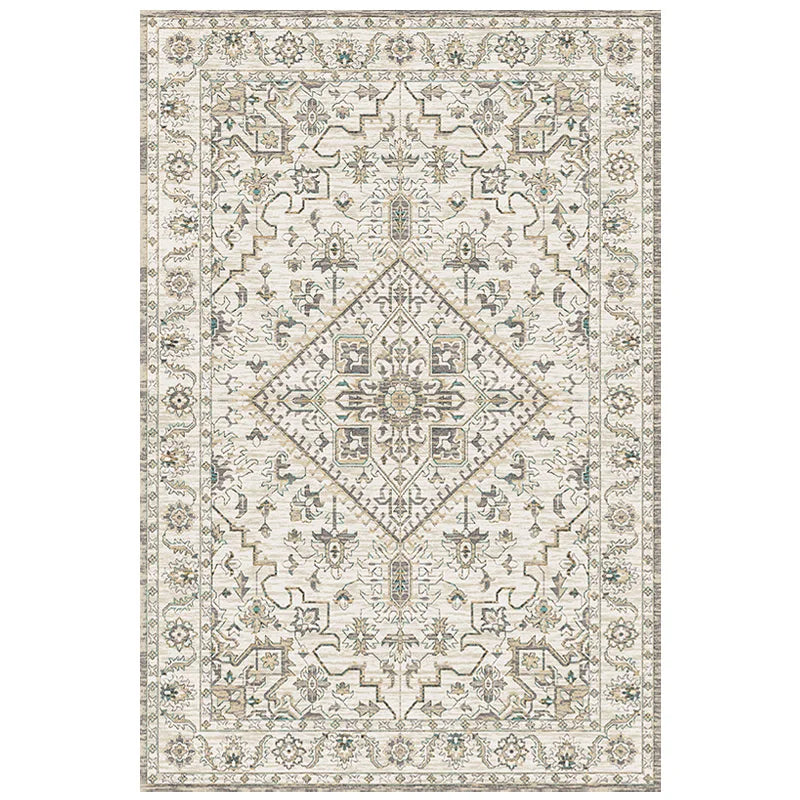 Tapis à motif géométrique rétro pour salon - Nesty (vue 10)