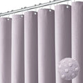 Rideau de douche gaufré — texture nid d'abeille imperméable - Nesty (vue 8)