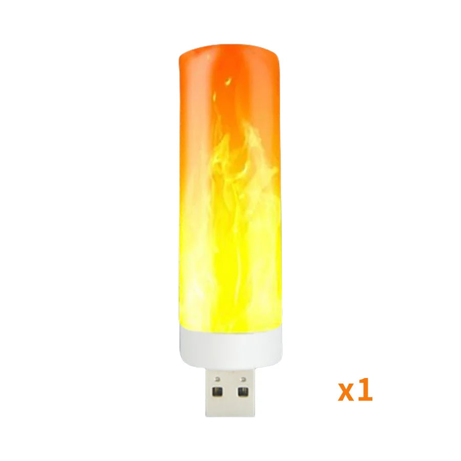 Ampoule LED effet flamme Nesty - Lumière USB pour ambiance cosy (vue 7)