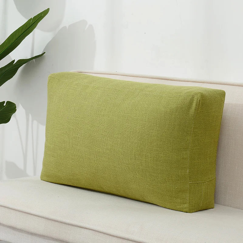 Housse de coussin rectangulaire en coton et lin Nesty - Style nordique uni (vue 17)