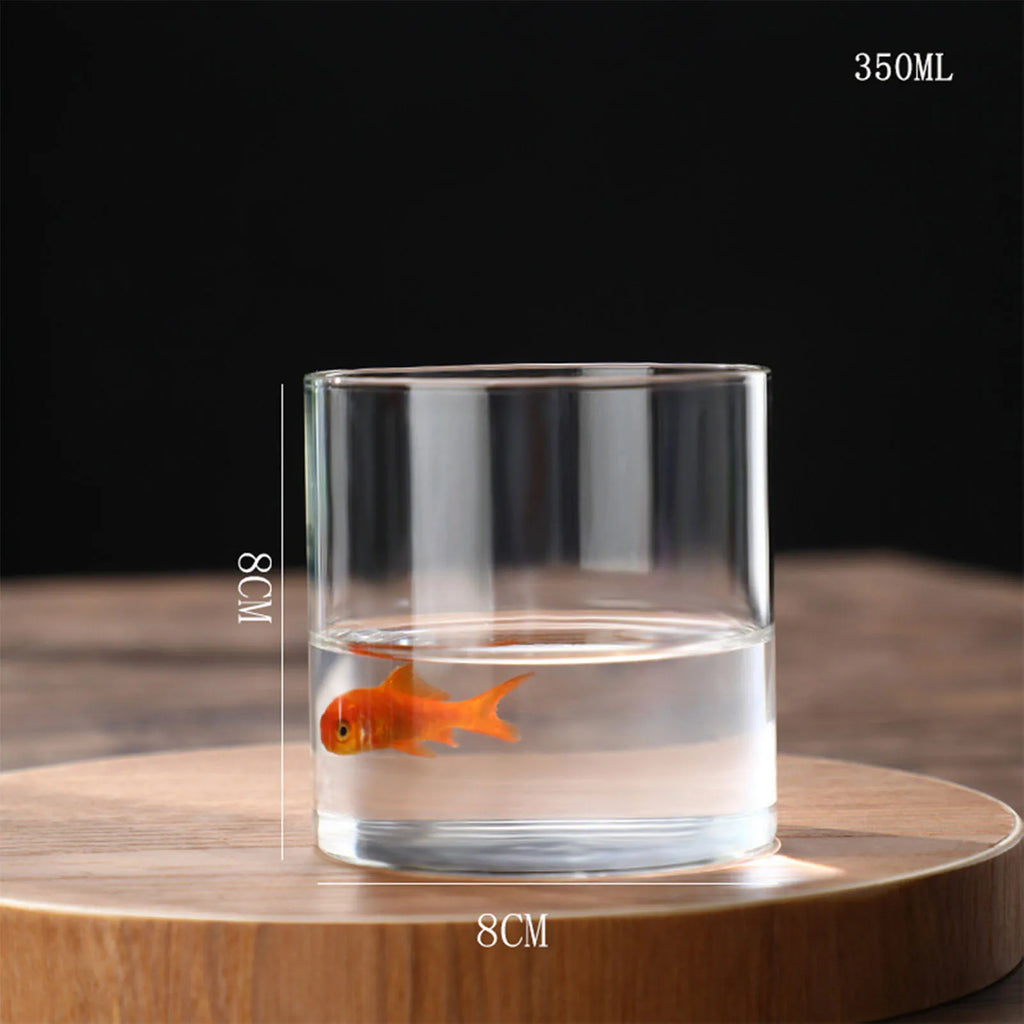 Vase cylindrique en verre transparent, culture hydroponique - Nesty (vue 24)