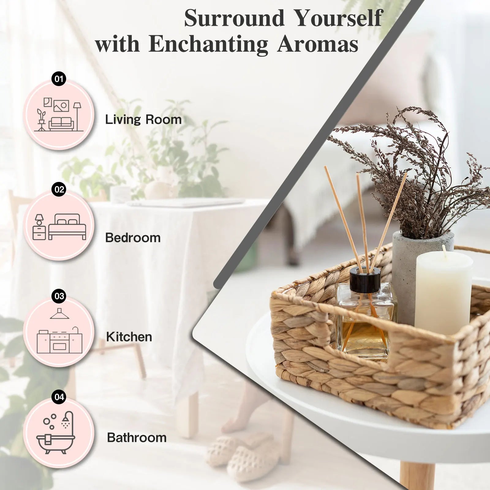 Huile parfumée d'aromathérapie Nesty - Coco, vanille, musc blanc et bubble-gum (vue 6)