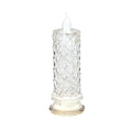 Bougie LED sans flamme Nesty - Forme rose en cristal (vue 7)