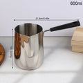 Casserole à manche long en inox pour lait et chocolat chaud (vue 7) - Nesty