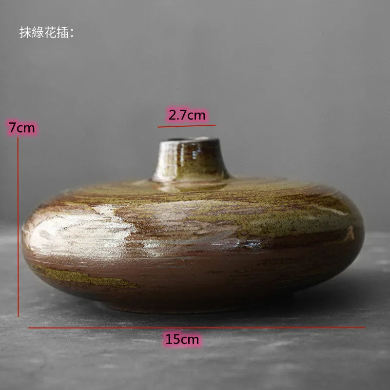 Vase en céramique brute Nesty - Petit format esprit zen (vue 12)