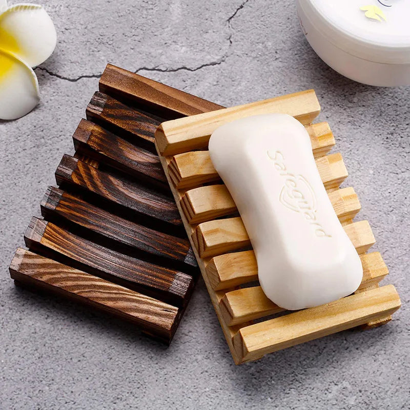 Range-savon en bambou — support mural anti-moisissure pour salle de bain - Nesty (vue 1)