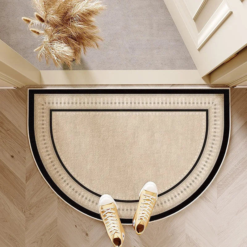 Tapis d'entrée à motif semi-circulaire Nesty - Dos PVC (vue 15)