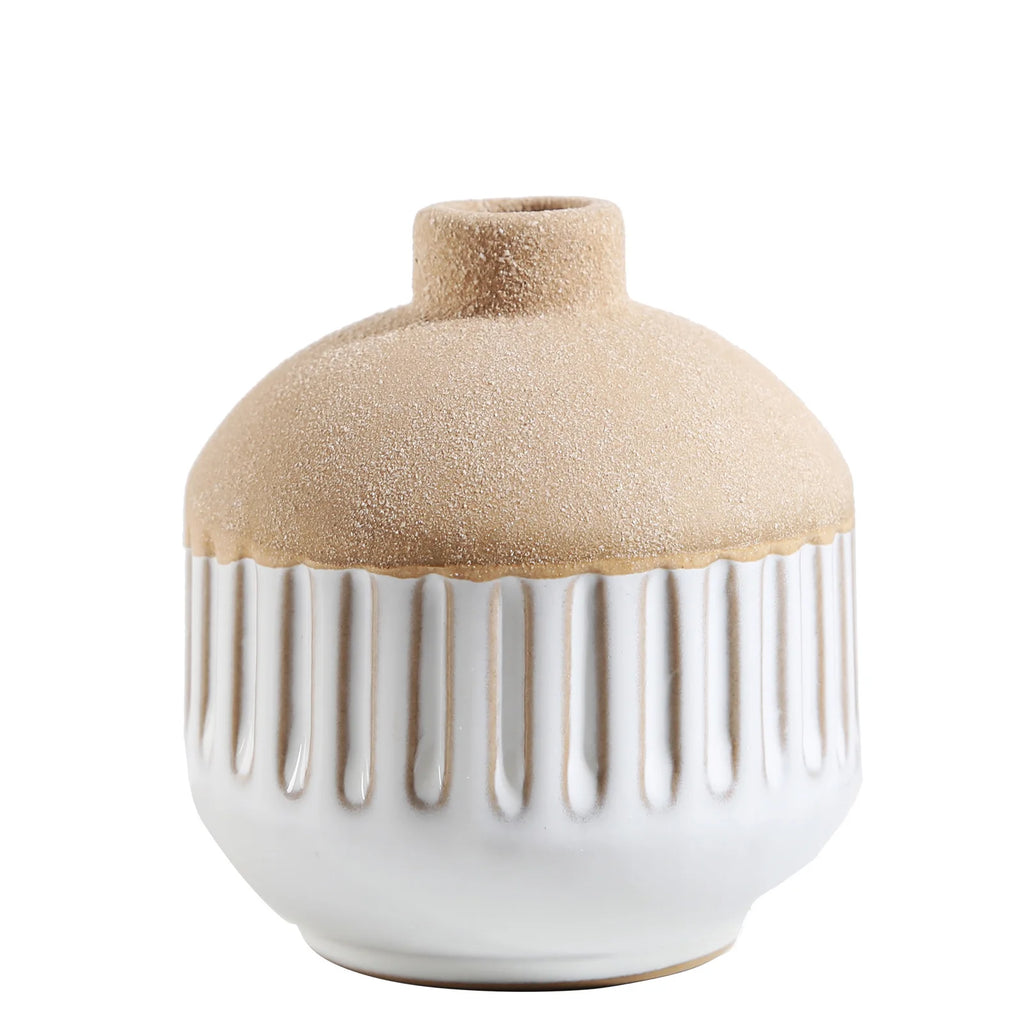 Petit vase en céramique, format mini pour bureau - Nesty (vue 5)