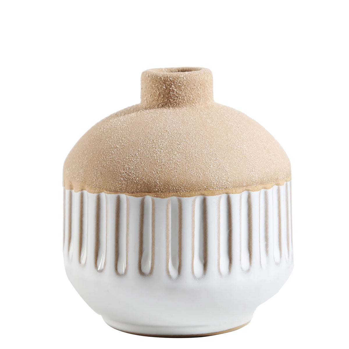 Petit vase en céramique, format mini pour bureau - Nesty (vue 5)