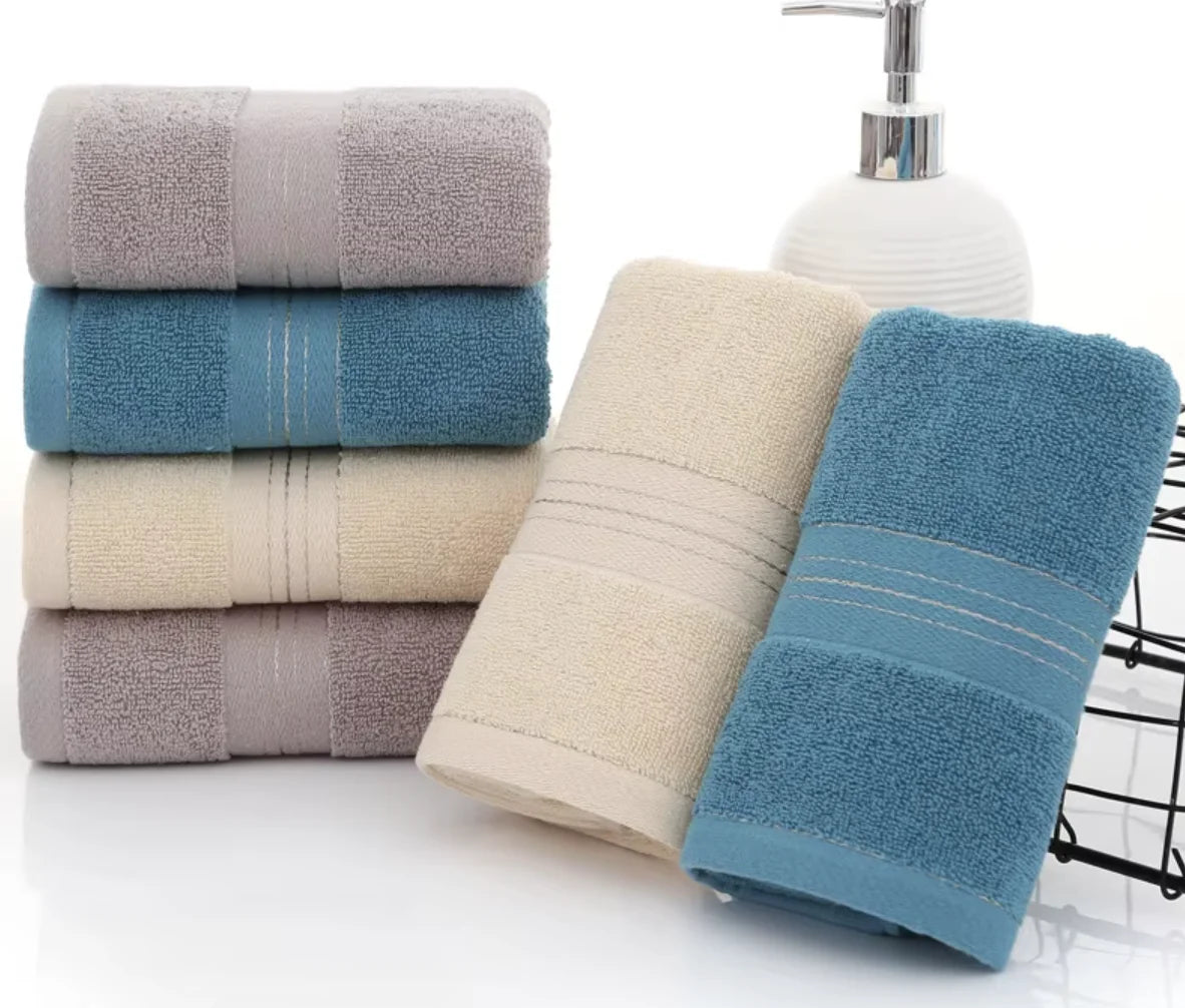 Serviette de bain douce en coton polyester — format compact - Nesty (vue 4)