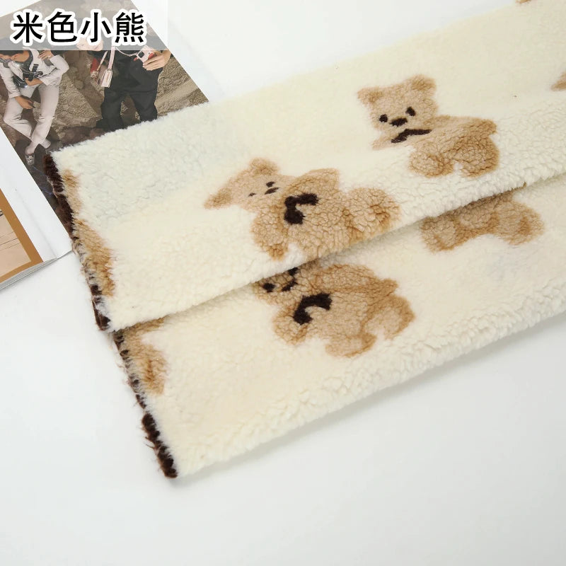 Tissu peluche épais au mètre pour couture DIY - Nesty (vue 8)