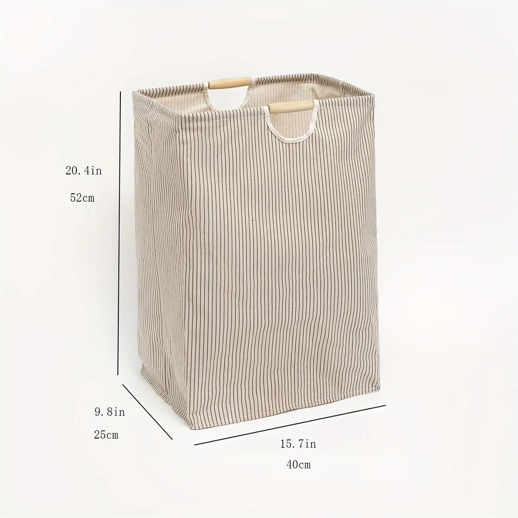 Boîte de rangement pliable en toile de coton - Nesty (vue 6)