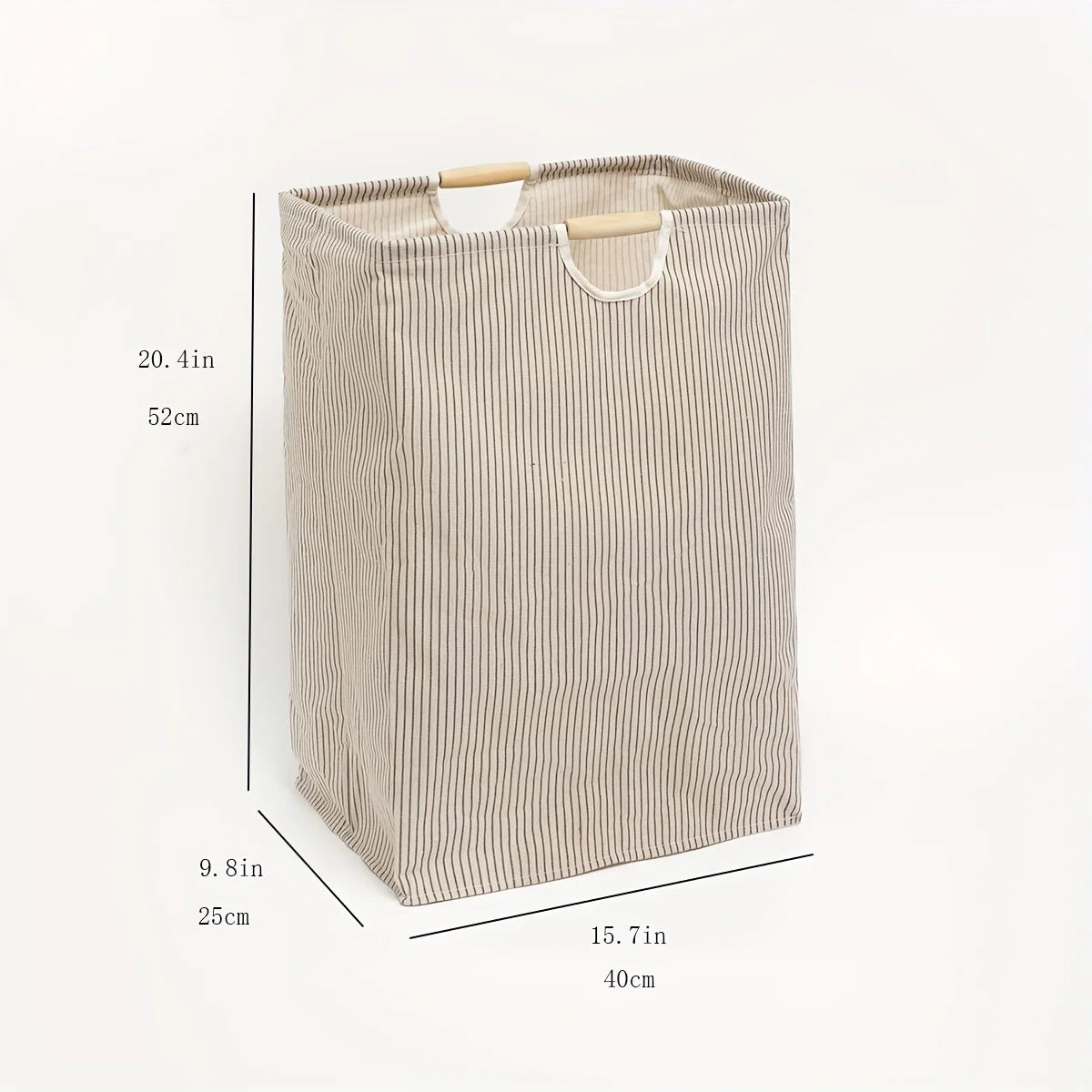 Boîte de rangement pliable en toile de coton - Nesty (vue 6)