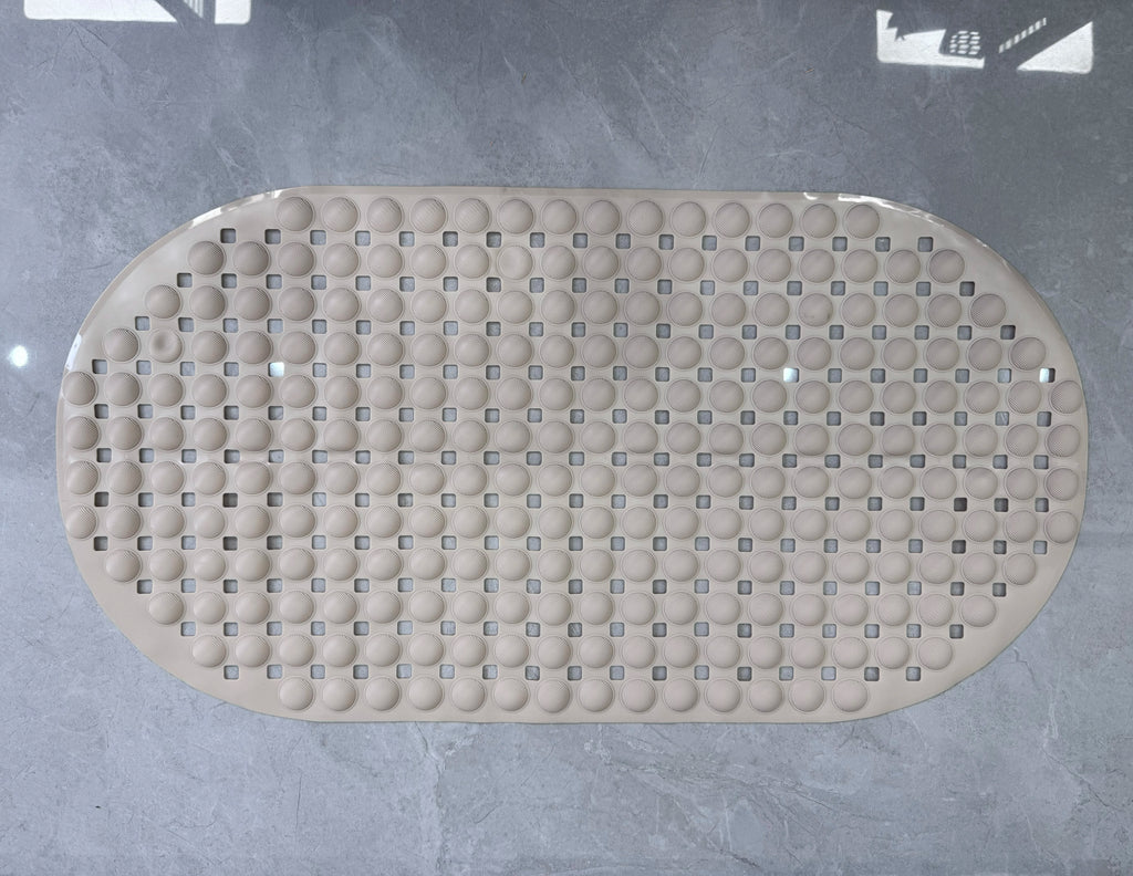 Tapis de baignoire ovale à ventouses — texture antidérapante - Nesty (vue 7)