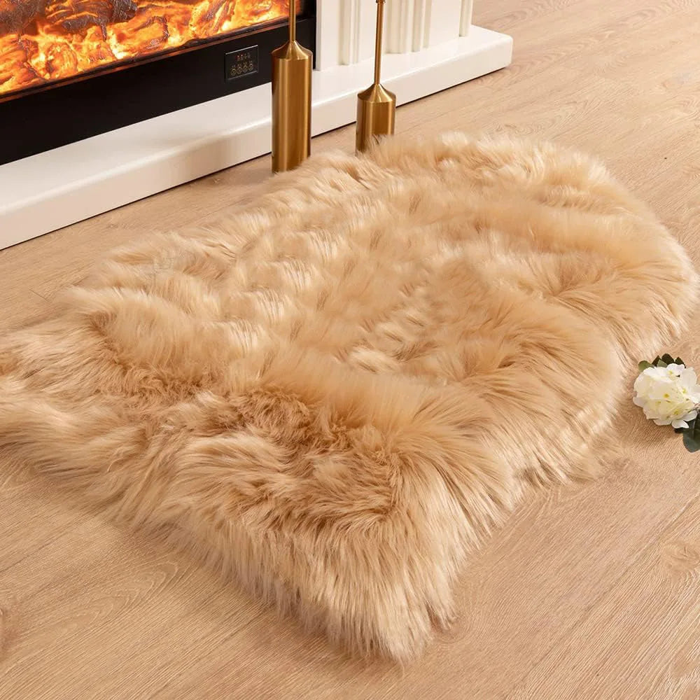 Tapis en fausse fourrure moelleuse Nesty - 60x90 cm (vue 13)