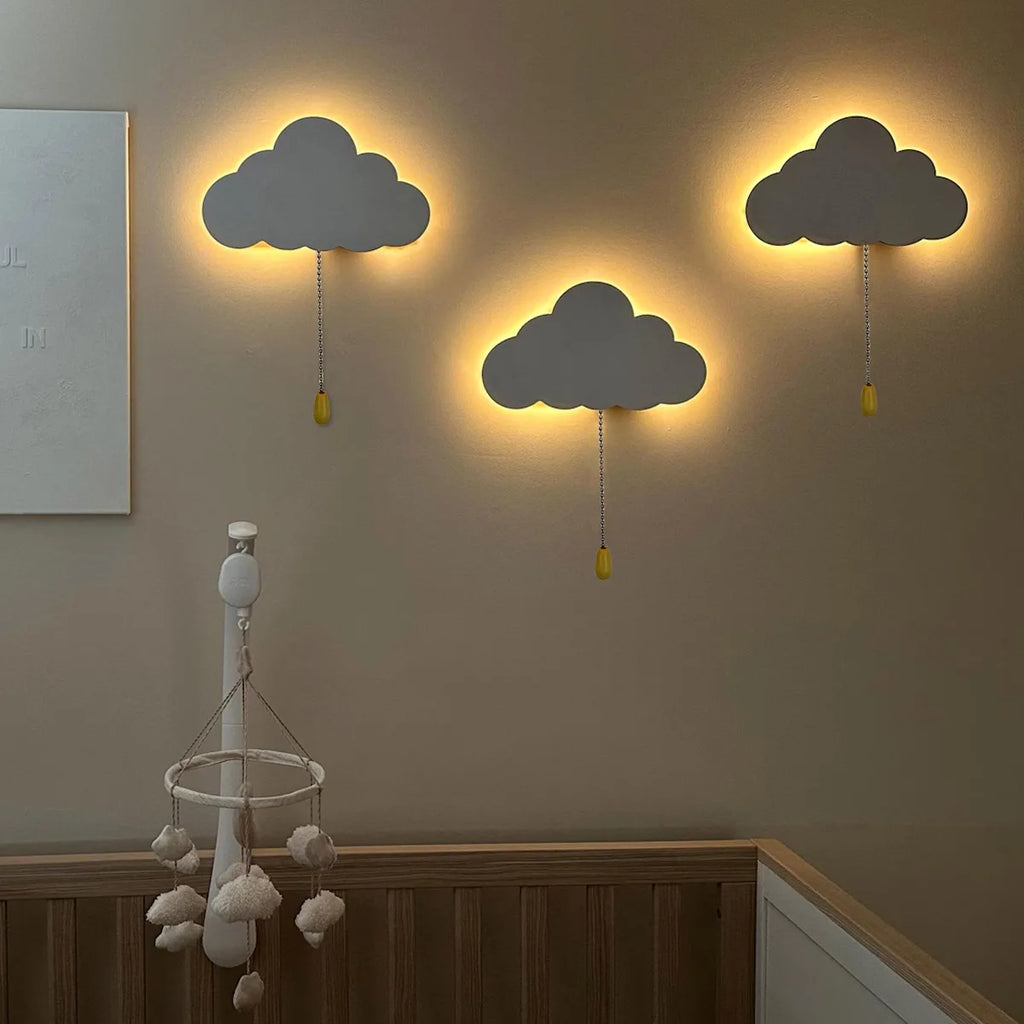 Applique nuage Nesty - Veilleuse murale pour chambre d'enfant (vue 5)