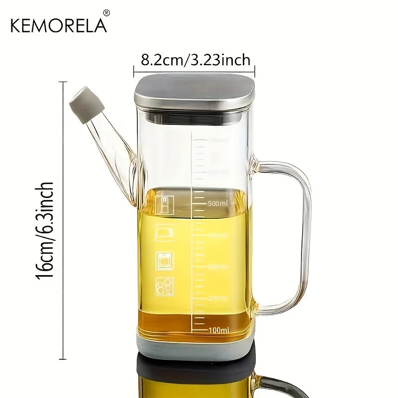 Burette à huile en verre graduée, 700 ml - Nesty (vue 6)