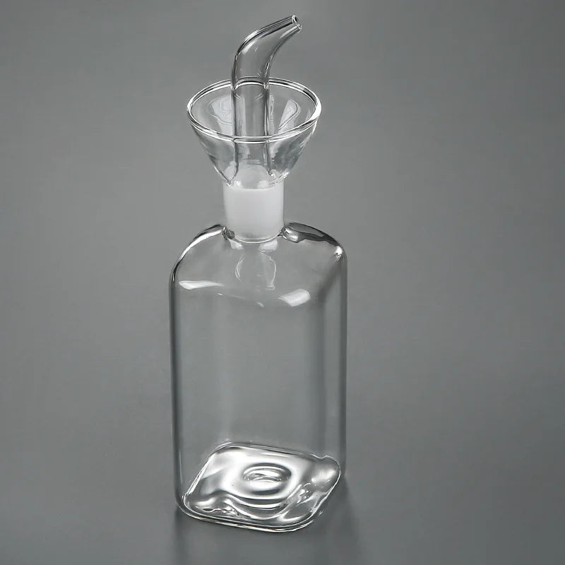 Burette à huile d'olive en verre borosilicate, anti-goutte Nesty (vue 10)