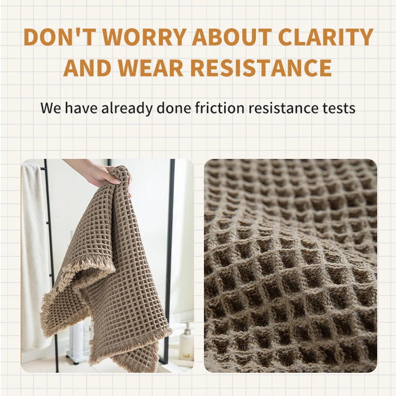 Tapis de bain gaufré, absorbant et antidérapant - Nesty (vue 5)