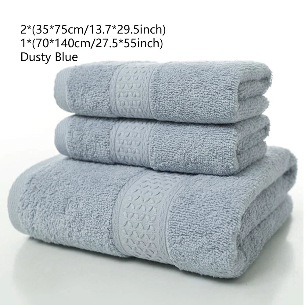 Serviette de bain en coton uni — style hôtel - Nesty (vue 6)