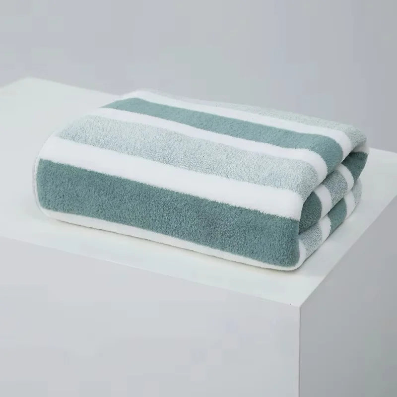 Serviette de bain douce en coton polyester — format compact - Nesty (vue 7)
