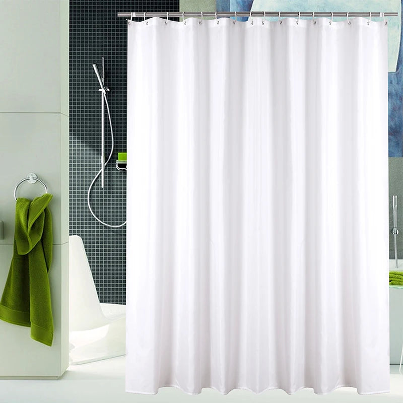 Rideau de douche épaissi avec ourlet lesté — cloison salle de bain - Nesty (vue 12)