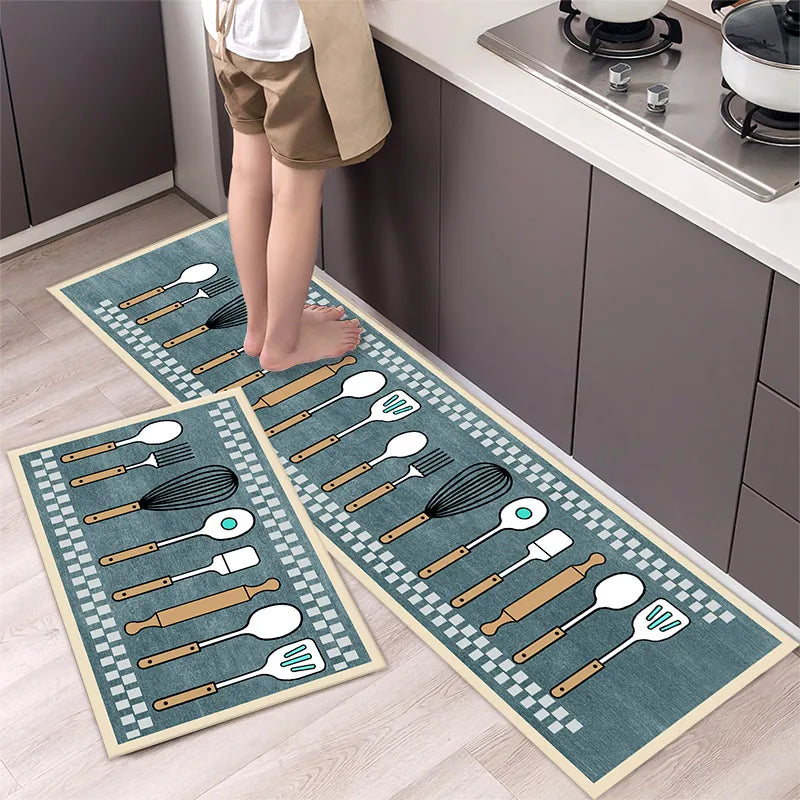 Tapis de chevet long en acrylique — uni et absorbant - Nesty (vue 16)